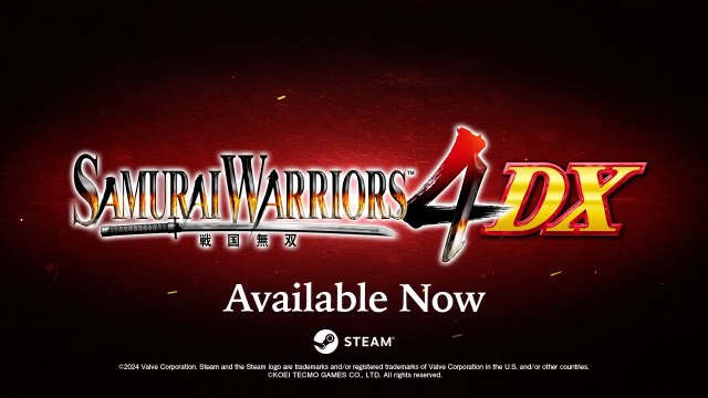 Samurai Warriors 4 DX Official Trailer
