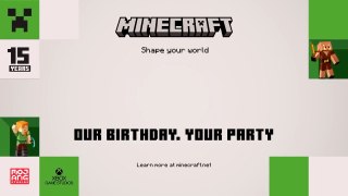 Minecraft Official 15 Year Anniversary Trailer