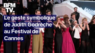 Le geste symbolique de Judith Godrèche au Festival de Cannes