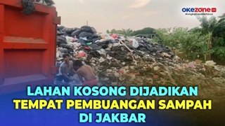 Lahan Kosong Dijadikan Tempat Pembuangan Sampah hingga Setinggi 5 Meter di Jakbar