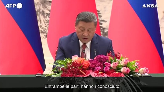 Xi: Concordo con Putin su una soluzione politica alla crisi in Ucraina