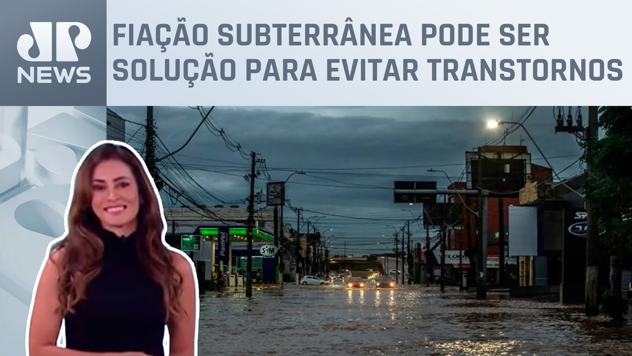 Mais de 250 mil pontos estão sem energia no RS; Patrícia Costa comenta