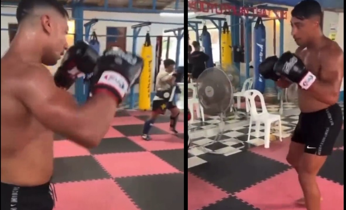 Maes se prépare intensivement pour son prochain combat de MMA