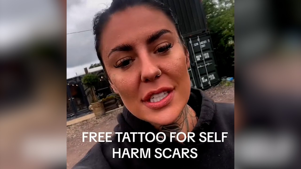 "I tattoo people's scars for free - everyone deserves to feel beautiful"