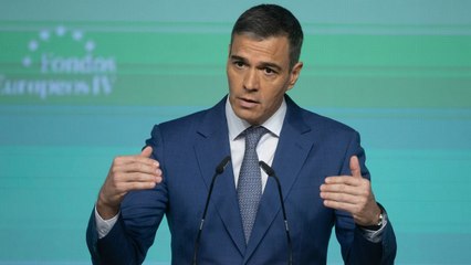 Sánchez: "La economía española va como un cohete"