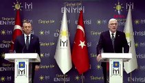 Özgür Özel ve Müsavat Dervişoğlu, ortak basın açıklaması yaptı