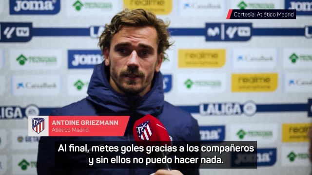 Griezmann: El club trabaja para que estemos en Champions