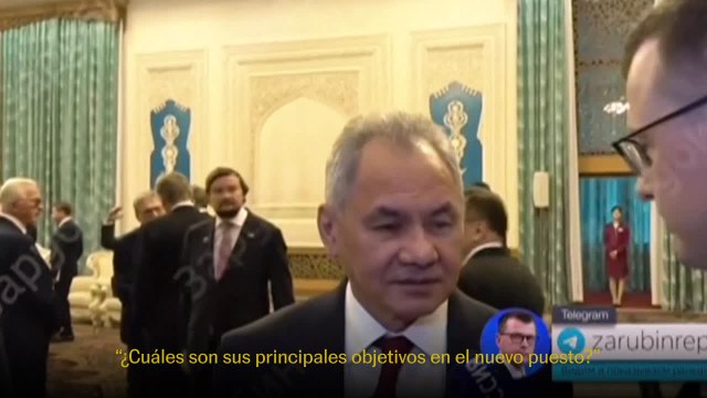 Declaraciones del exministro de Defensa ruso, Serguéi Shoigú, tras su destitución