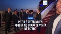 Putin: parceria Rússia-China é um grande fator de 