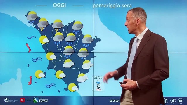 Meteo Toscana, le previsioni del Lamma per il 16 e 17 maggio
