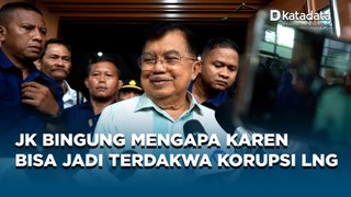 Jusuf Kalla Hadir sebagai Saksi Kasus Korupsi LNG Mantan Dirut Pertamina Karen Agustiawan