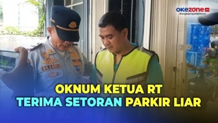 Download Video: Terima Setoran Parkir Liar, Oknum Ketua RT Diamankan Bersama 12 Jukir Liar di Jakpus