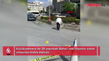 Bahar Kaban işe giderken öldürüldü! Küçükçekmece'deki cinayette eski nişanlı detayı
