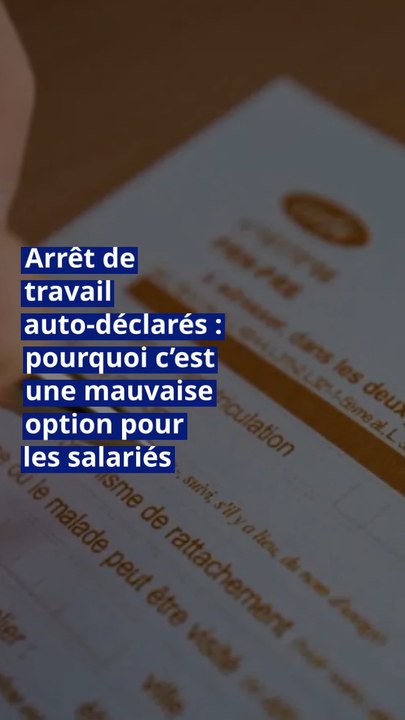 Arrêt de travail auto-déclarés : pourquoi c’est une mauvaise option pour les salariés