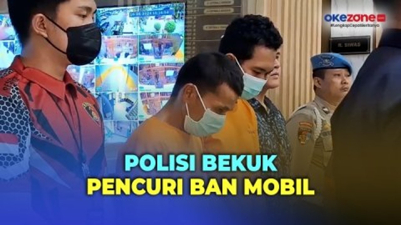 Pencuri Ban Mobil di ITC Cempaka Mas dan Parkiran RSUD Koja, Akhirnya Dibekuk Polisi