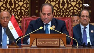 السيسي: مصر تنخرط مع الأشقاء والأصدقاء في محاولات جادة لإنقاذ المنطقة من السقوط في هاوية عميقة
