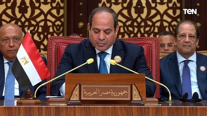السيسي: مصر تنخرط مع الأشقاء والأصدقاء في محاولات جادة لإنقاذ المنطقة من السقوط في هاوية عميقة