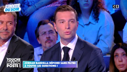 Jordan Bardella répond sans filtre à toutes les questions dans TPMP !