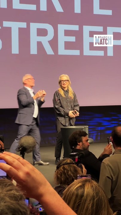 Quelques heures après avoir reçu sa Palme d’or d’honneur, Meryl Streep a rencontré son public à Cannes