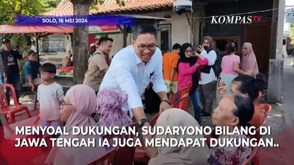 Cari Dukungan Pilgub Jateng, Sudaryono Bacalon Gubernur Blusukan di Solo