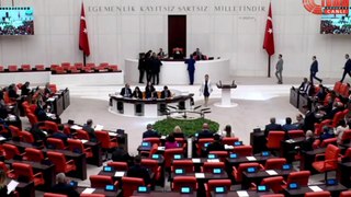 Sırrı Süreyya Önder, CHP'li vekil konuşurken AK Parti sıralarından gelen gürültüye tepki gösterdi; oturuma ara verdi