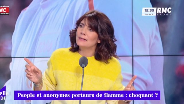 Jeux olympiques : Estelle Denis pousse un gros coup de gueule sur les people qui portent la flamme mais qu’on a jamais vu en survêtement