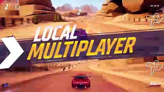 Horizon Chase 2 - PlayStation 4 & 5 and Xbox Series & One Release Date Trailer