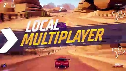 Horizon Chase 2  - PlayStation 4 & 5 and Xbox Series & One Release Date Trailer