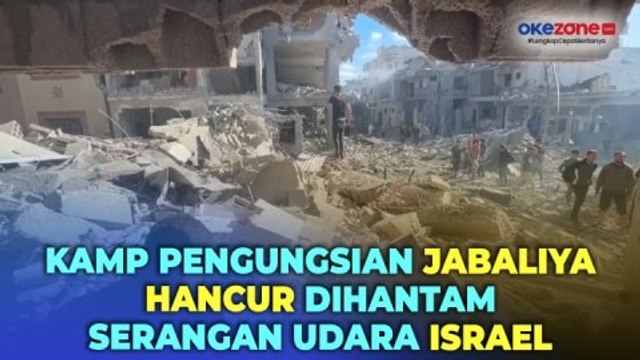 Jabaliya Hancur Parah akibat Serangan Udara Israel selama 7 Bulan