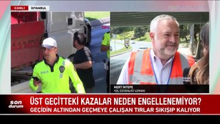 Bakırköy'deki üst geçitte kazalar neden engellenemiyor? Uzmanı Haber Global'e değerlendirdi