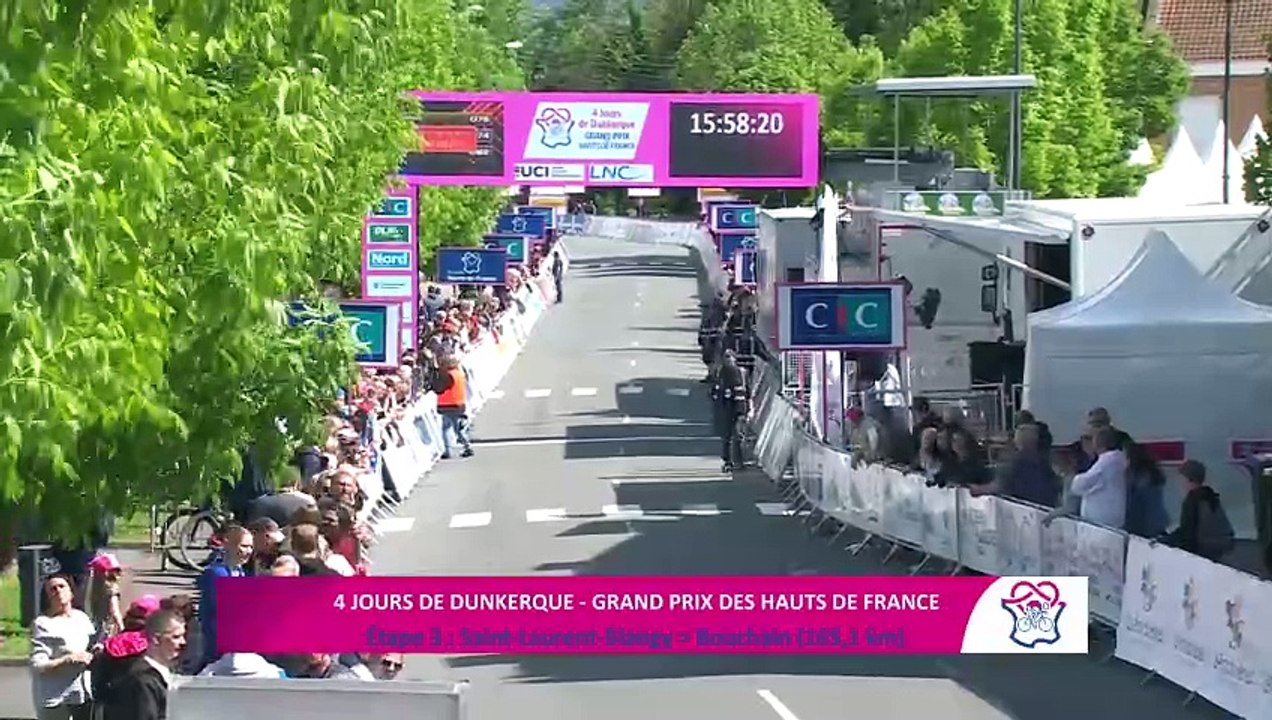 Replay de l'étape 3 , Saint-Laurent-Blangy - Bouchain (68 ème édition de 4 jours de Dunkerque)