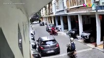 Porak-poranda! CCTV Ledakan di Perumahan Medan