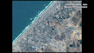 Lo sfollamento di Rafah nelle immagini dal satellite