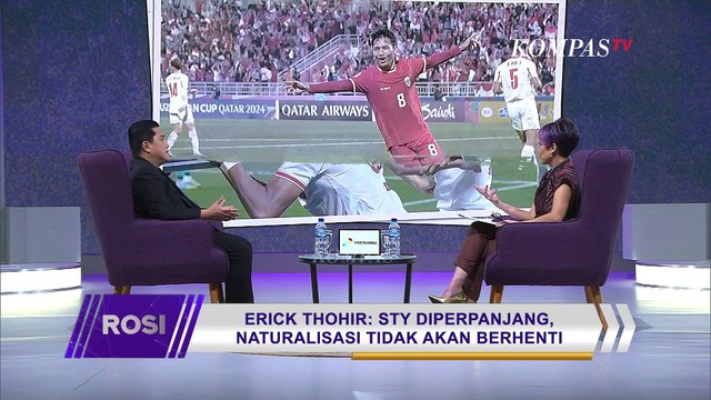 Terharu, Erick Thohir Berkaca-kaca Apresiasi Prestasi Timnas Indonesia | ROSI