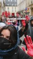 Mains rouges : C'est quoi ce symbole qui fait polémique ? | News