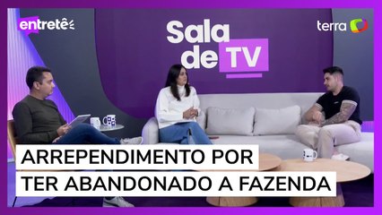 "Eu poderia ter suportado mais", disse Lucas Souza sobre 'A FAZENDA'