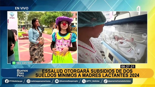 ¡El pago sale a nombre de la mamá!: Essalud otorga subsidio de dos sueldos mínimos a madres lactantes