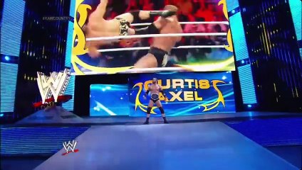 Curtis Axel Vs Big E Raw November 18 2013