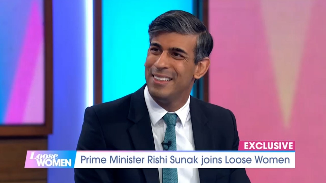 Rishi Sunak feels 'intimidated' on Loose Women