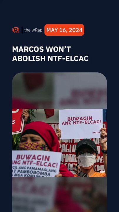 Marcos says he won’t abolish NTF-ELCAC, denies its history of red-tagging