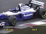 F1 – Damon Hill (Williams Renault V10) lap in qualifying – Japan 1995