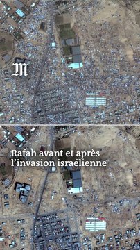 Rafah : des images satellites montrent l’exode des Palestiniens depuis l’invasion israélienne