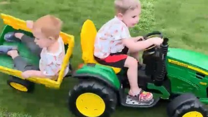 'Whoops!' - Boys' innocent trailer trip turns into trouble following unexpected tumble