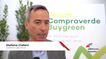 Ciafani: "L'Italia è il paese leader dell'Europa nel ciclo dell'economia circolare"