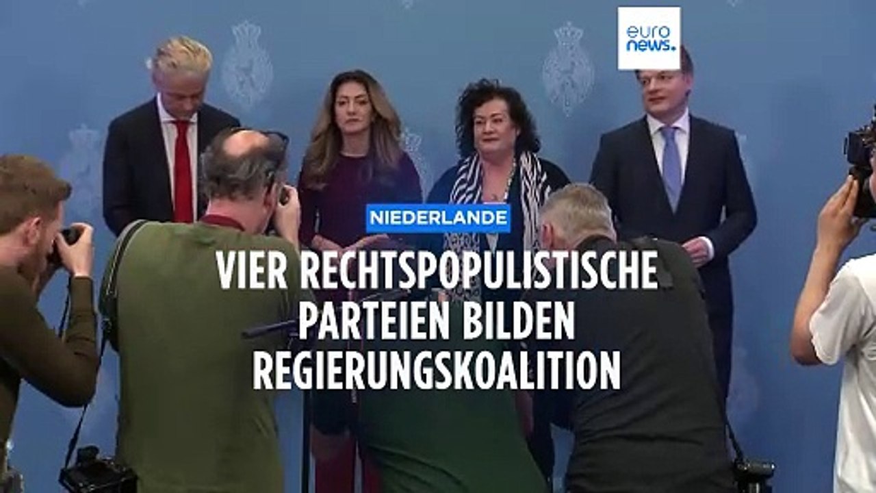 Niederlande: Rechte Regierungskoalition will 'strengste Asylpolitik aller Zeiten'