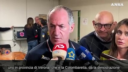Maltempo in Veneto, Zaia: "Imprevedibile un'alluvione cosi'"
