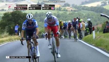 Giro 2024 | 12e étape | Julian Alaphilippe ne compte pas et sort avec Mirco Maestri