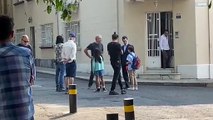 Pedro Alonso se presento en Puebla para el rodaje de El Juicio y sorprendió a sus fans