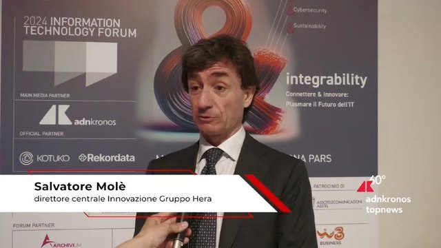 It Forum 2024, Molè (Gruppo Hera): Sostenibilità non deve essere solo spinta dall’AI