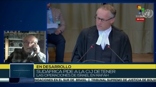 Gil: Por fin después de 80 años estados y pueblos intervienen en ese conflicto